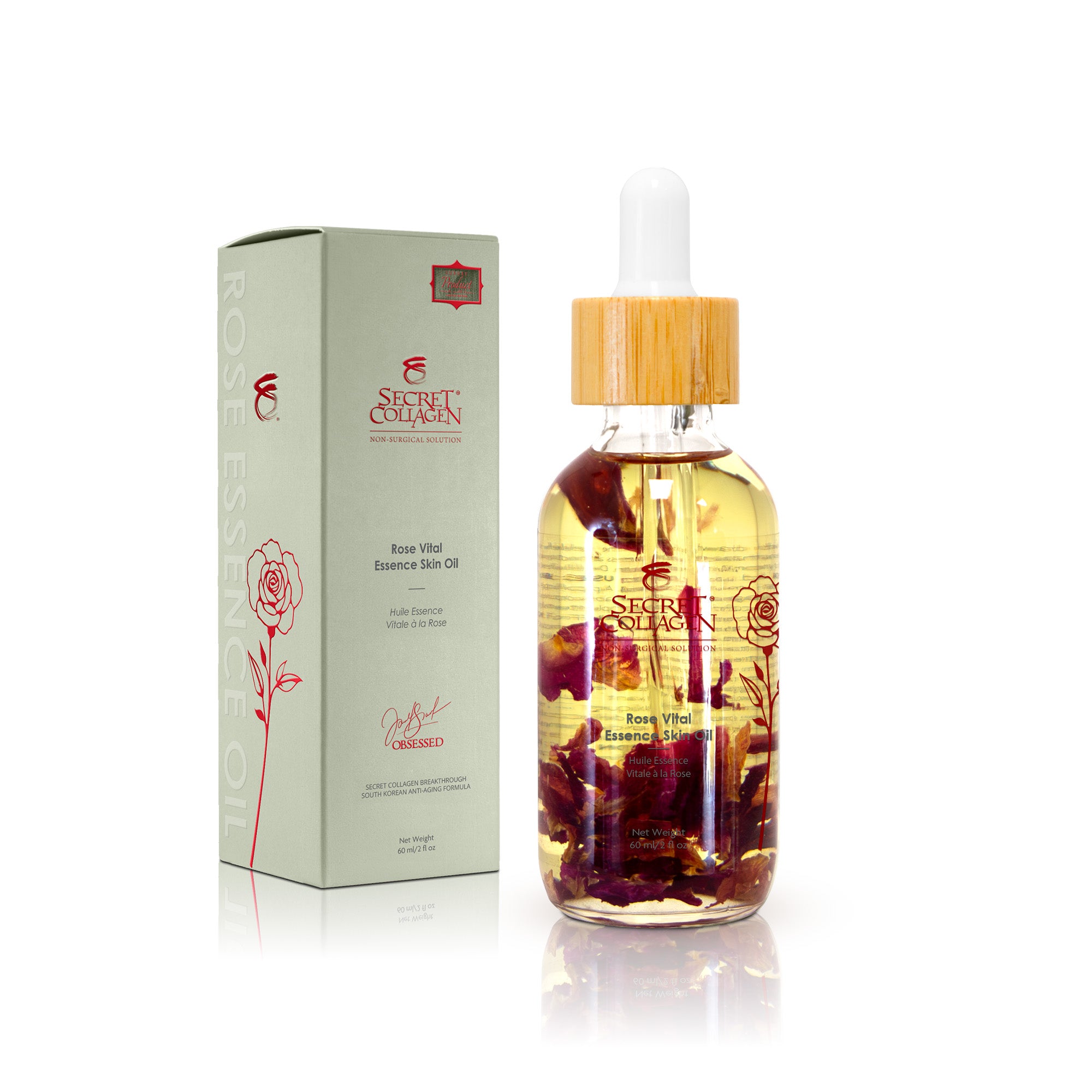 Rose Vital Essence Skin Oil - Secret Collagen